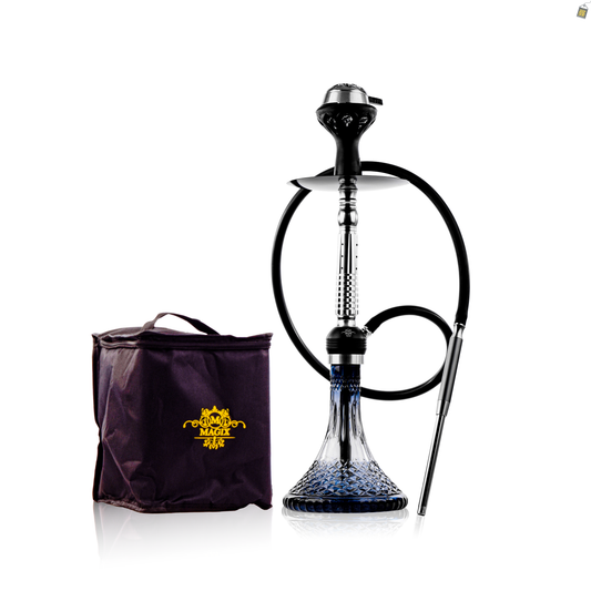Turkish Treat Hookah with Bag - Silver