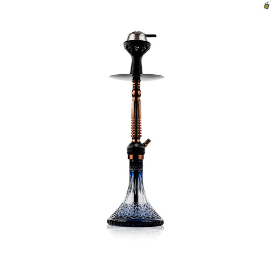Turkish Treat Hookah with Bag - Bronze