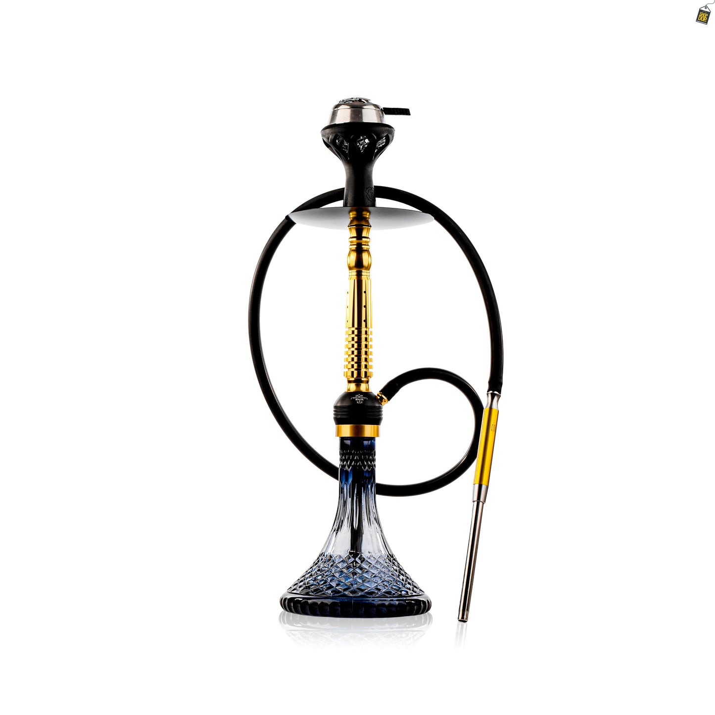 Turkish Treat Hookah with Bag - Gold