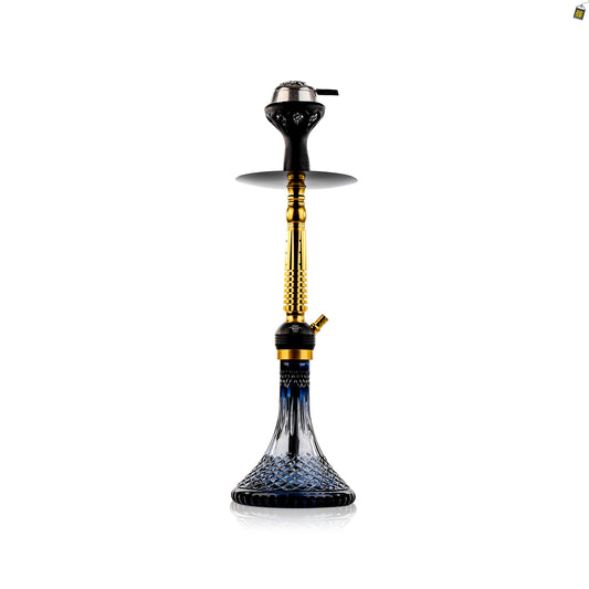 Turkish Treat Hookah with Bag - Gold