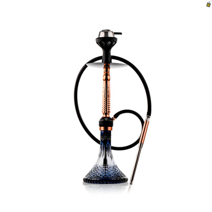 Turkish Treat Hookah with Bag - Rose Gold