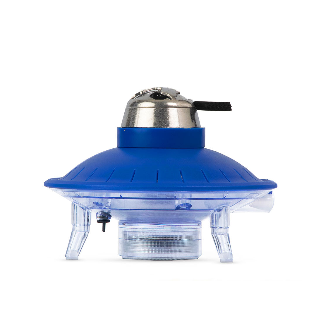 UFO Hookah with LED Light & Remote - Blue