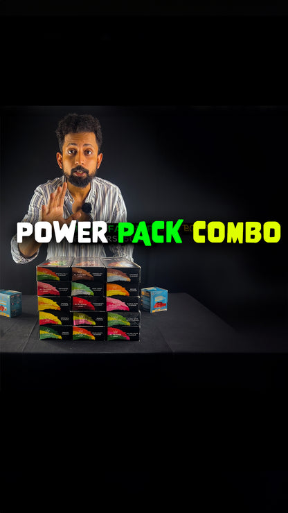 Power Pack Combo at Rs 1850/- (Al Fakher 15 Flavors + 1 kg Coal)