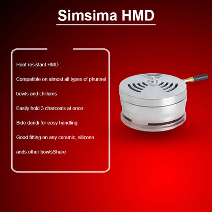 Simsima HMD for Hookah - Silver