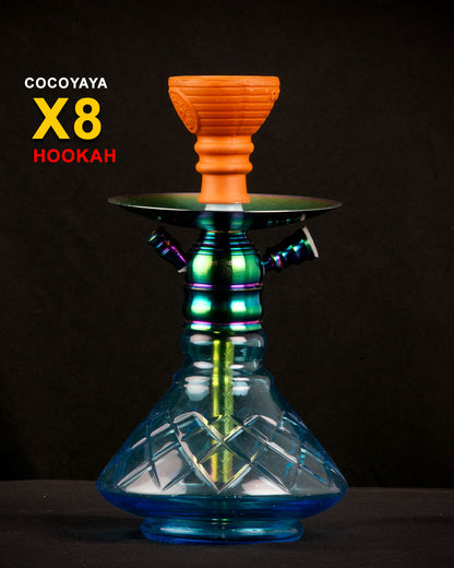 COCOYAYA X8 Hookah - Rainbow (Sky Blue)