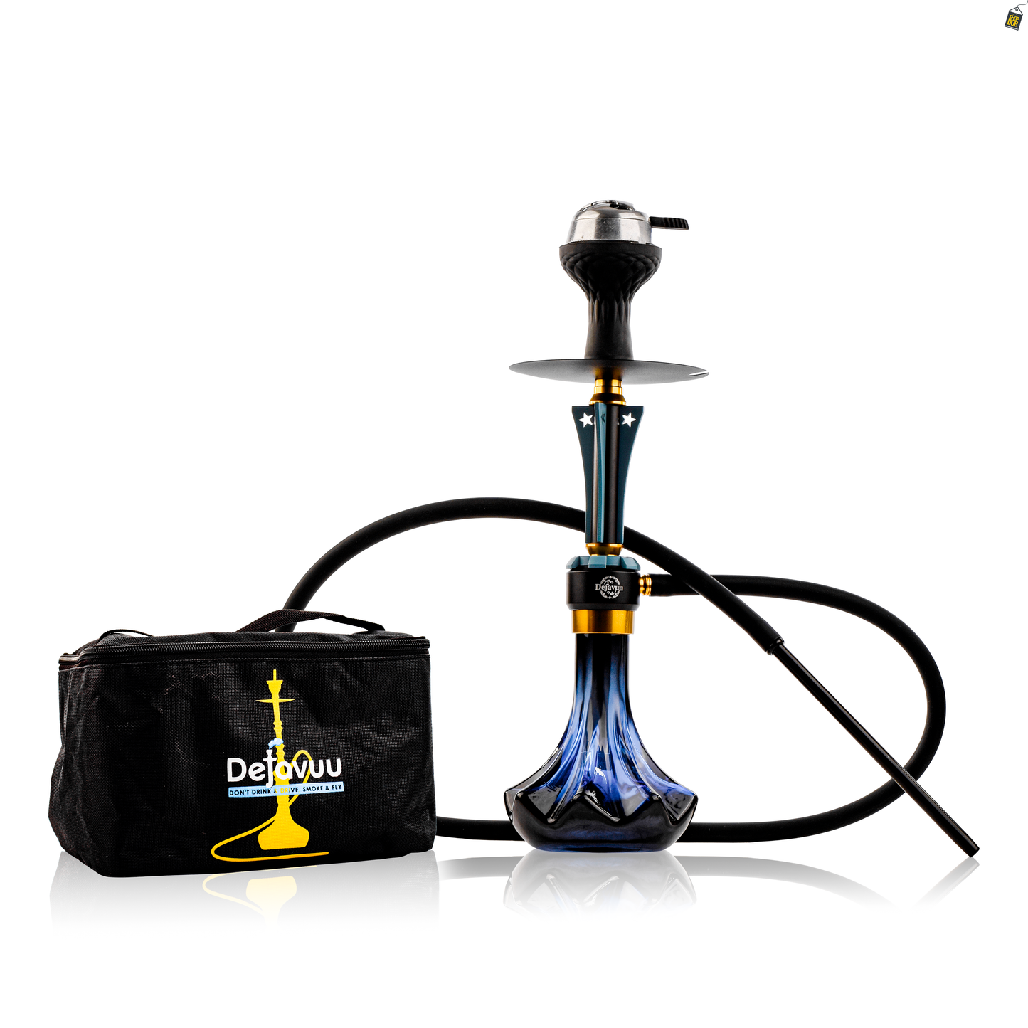 Sociomate Hookah with Bag - Silver