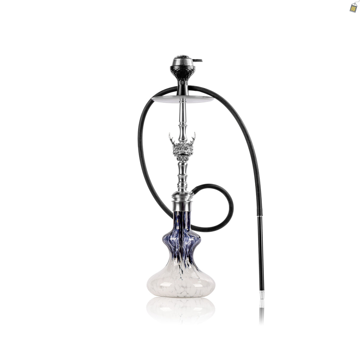 Horus Beast Hookah - Silver