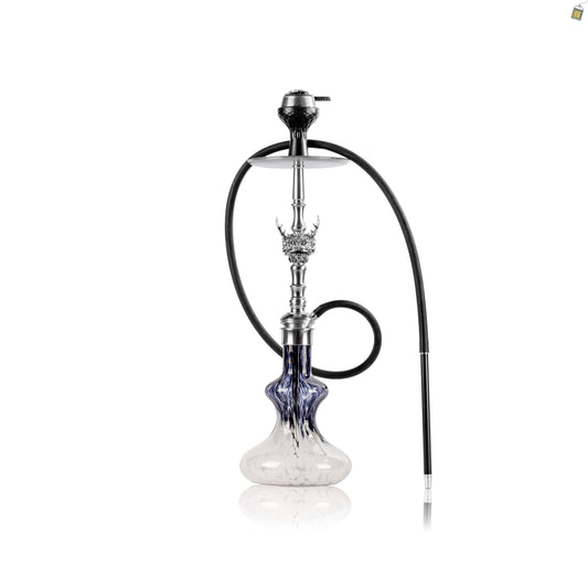Horus Beast Hookah - Silver