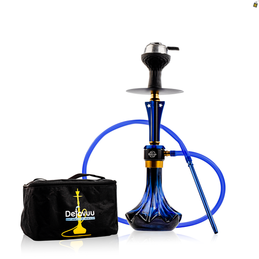 Sociomate Hookah with Bag - Blue