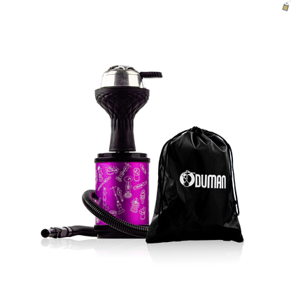 Togo Hookah with Pouch- Purple