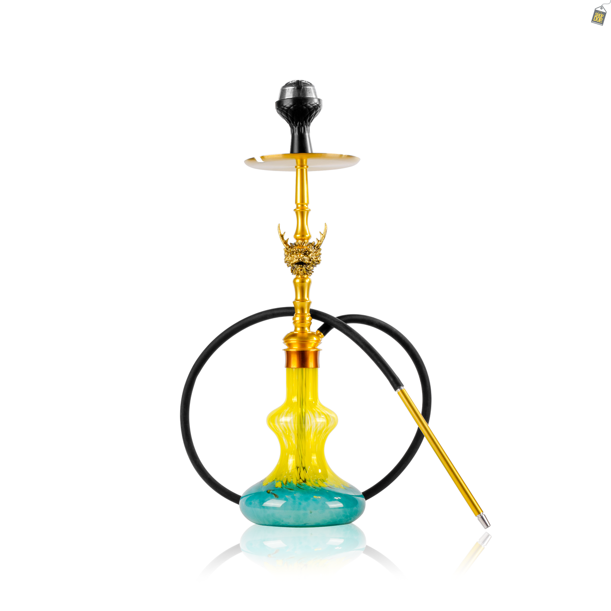 Horus Beast Hookah - Gold