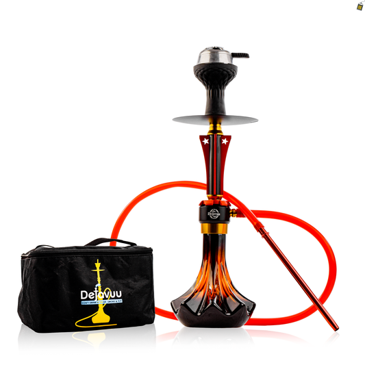 Sociomate Hookah with Bag - Red