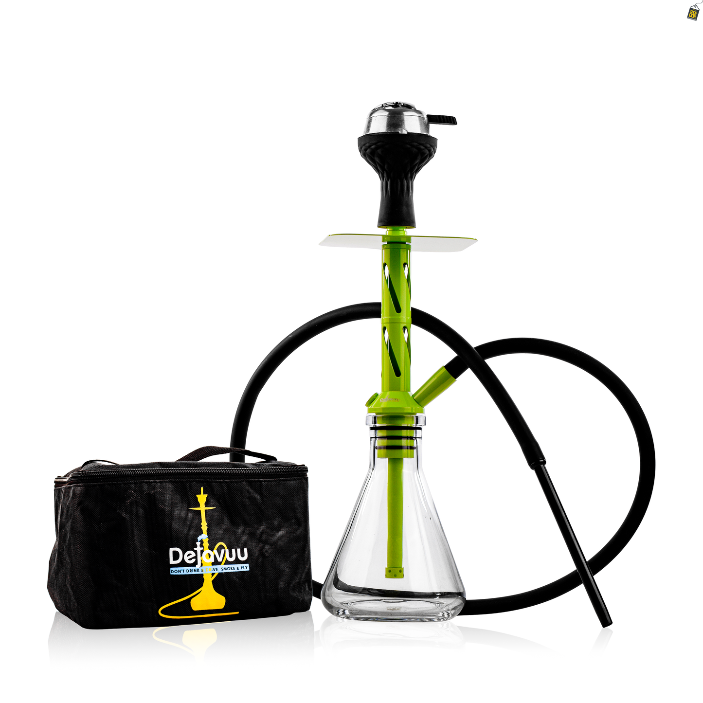Vibe Hookah with Bag - Green