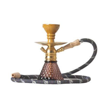 COCOYAYA X12 Hookah - Golden/Purple Base