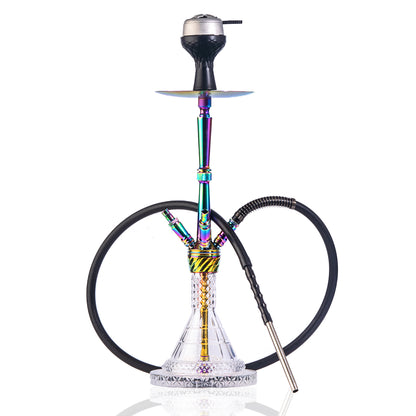 Venom 4 Pipe Hookah - Rainbow