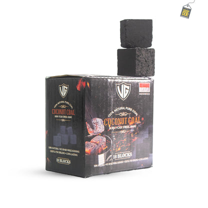 VG France Hookah Coconut Coal - 250g (18 Pcs.)