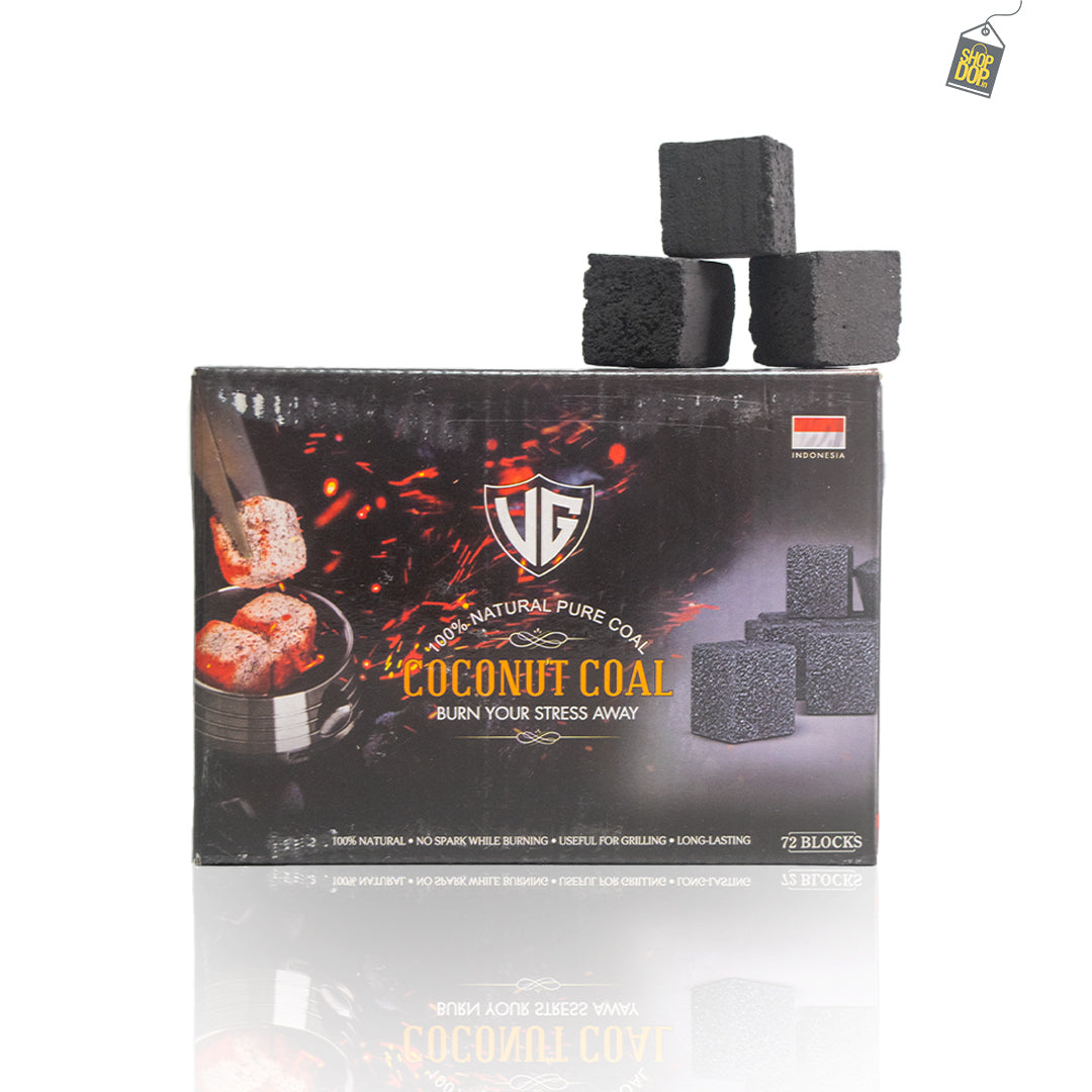 VG France Hookah Coconut Coal - 1kg (72 Pcs.)