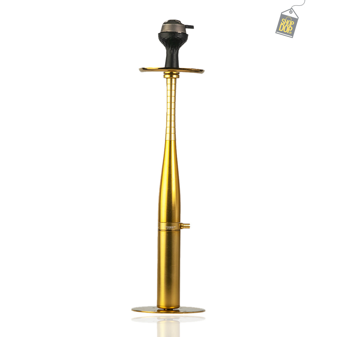 VG Baseball Hookah with Bag - Golden