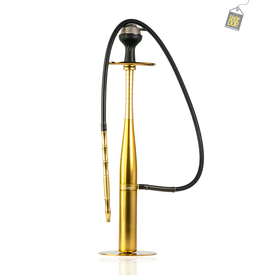 VG Baseball Hookah with Bag - Golden