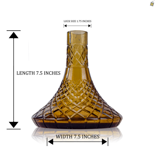 VG France Joe Hookah - Replacement Base Only without Lock (Grey)