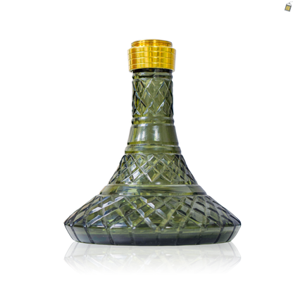 VG France Joe Hookah - Replacement Base Only with Lock (Emerald Green Base)