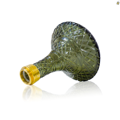 VG France Joe Hookah - Replacement Base Only with Lock (Emerald Green Base)