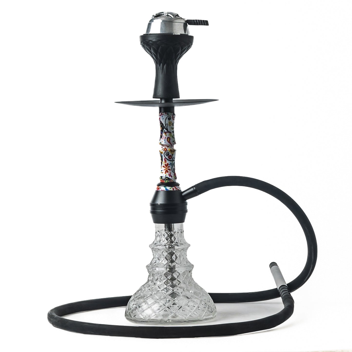 Thugs Viper Printed X Hookah - Silver