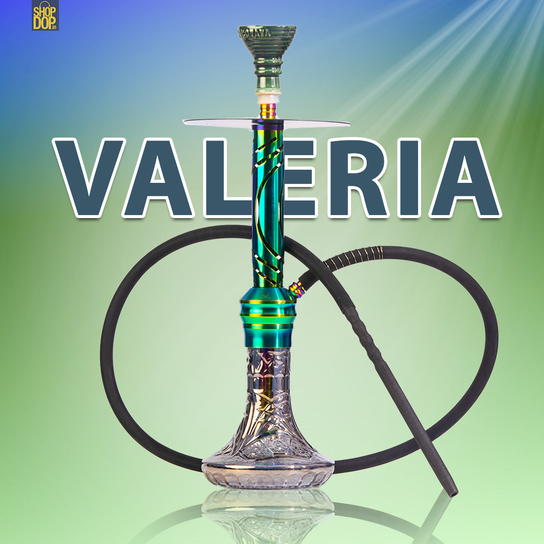 COCOYAYA Valeria Hookah - Rainbow (Black Base)