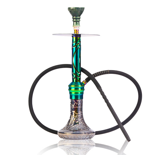 COCOYAYA Valeria Hookah - Rainbow (Black Base)