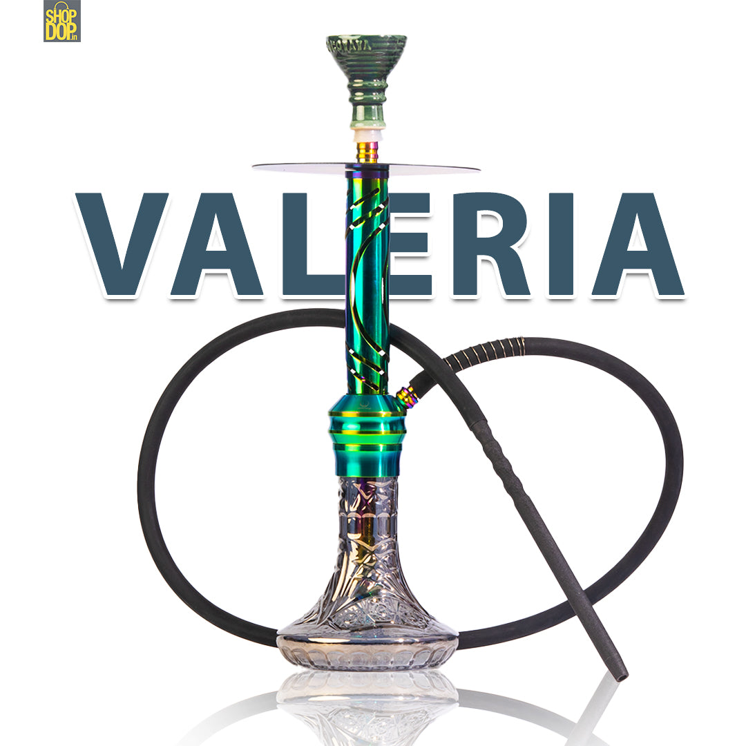 COCOYAYA Valeria Hookah - Rainbow (Black Base)