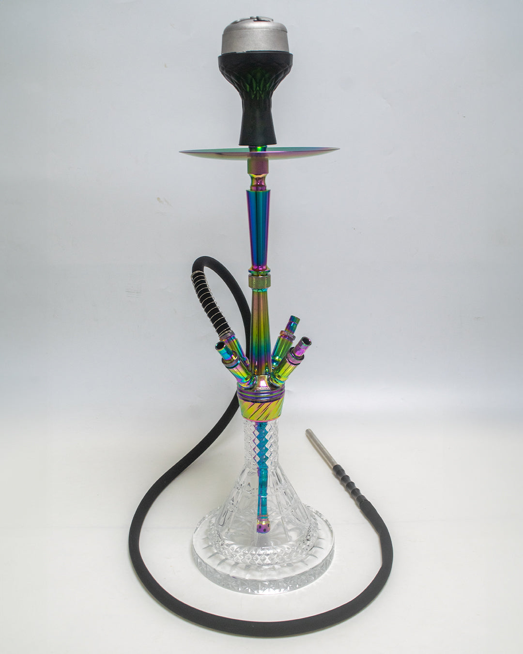 Venom 4 Pipe Hookah - Rainbow