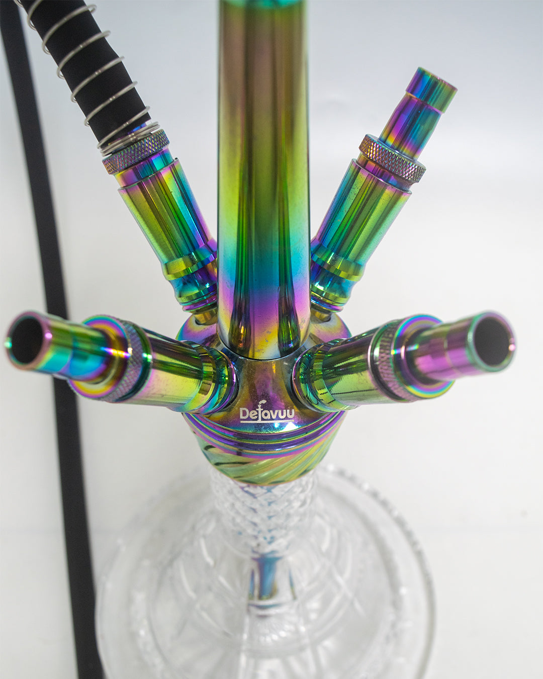 Venom 4 Pipe Hookah - Rainbow