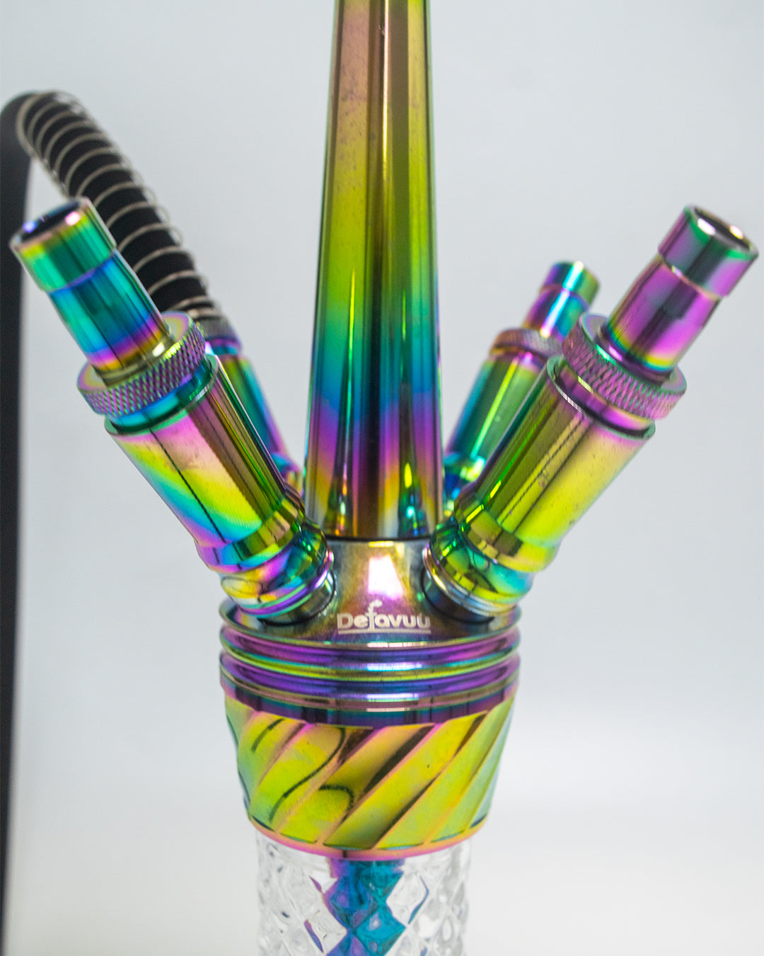 Venom 4 Pipe Hookah - Rainbow