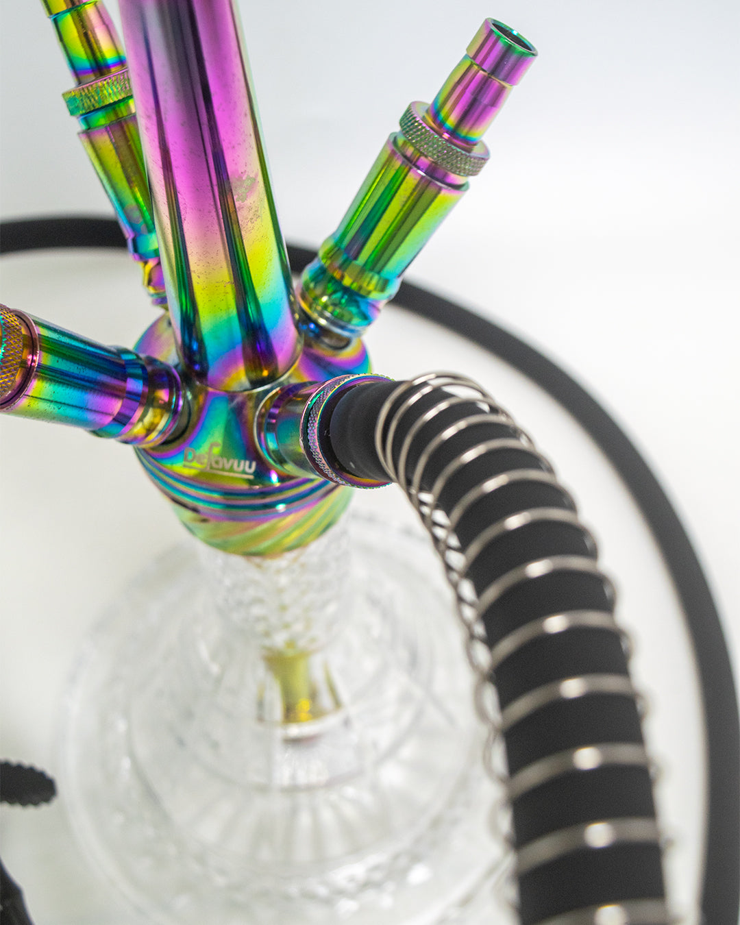 Venom 4 Pipe Hookah - Rainbow