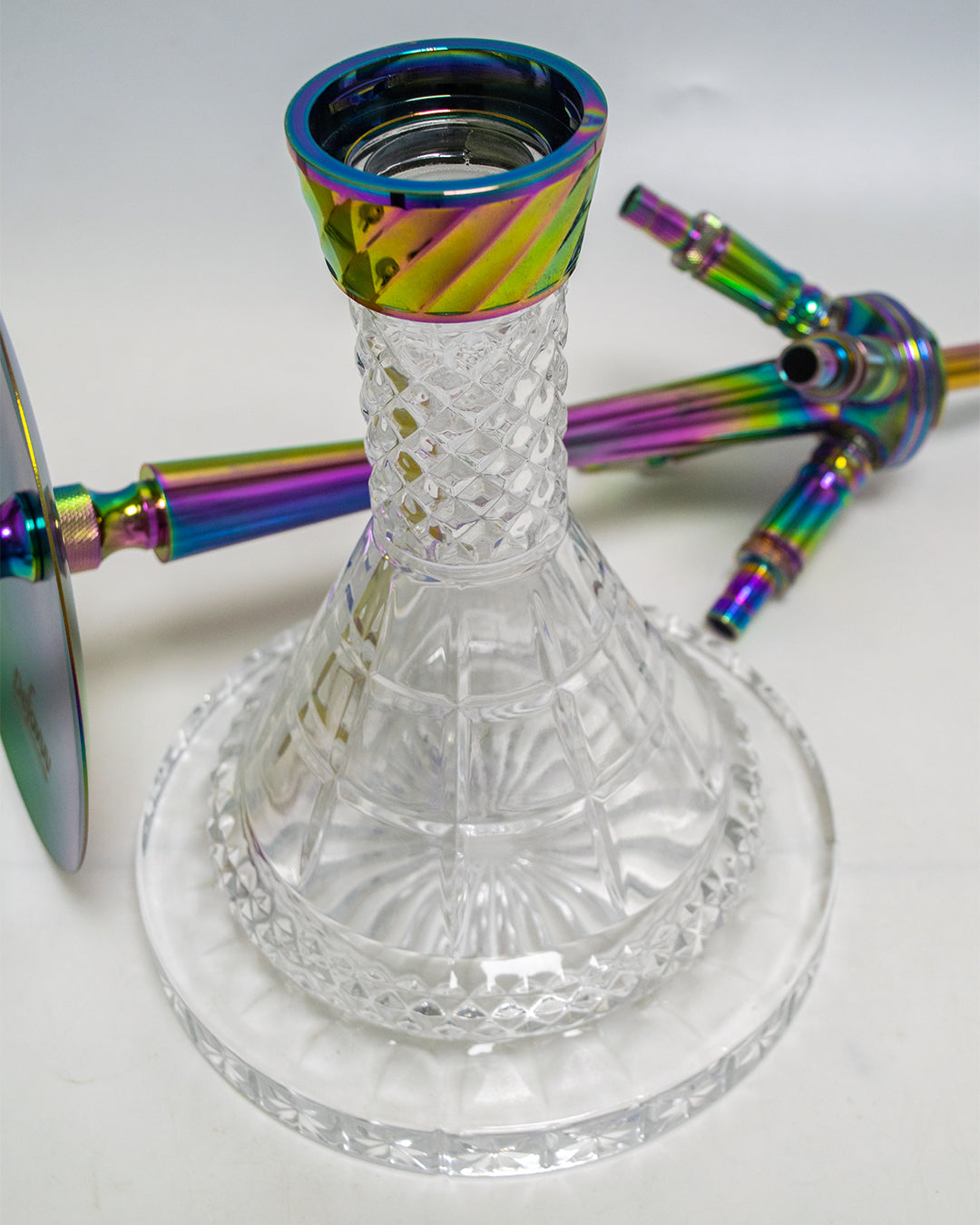 Venom 4 Pipe Hookah - Rainbow