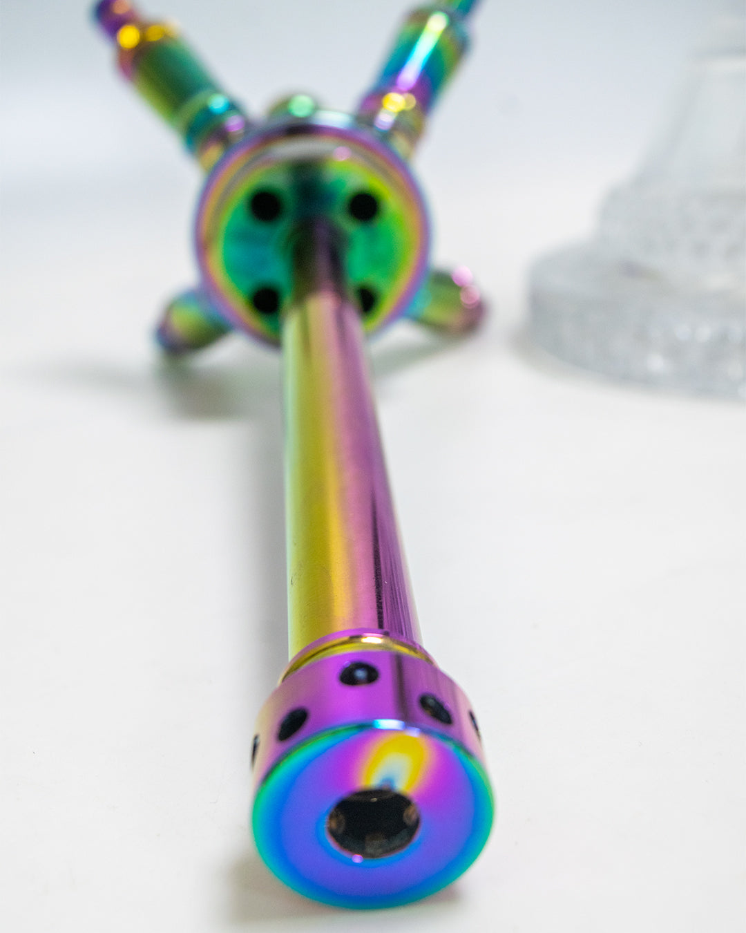 Venom 4 Pipe Hookah - Rainbow