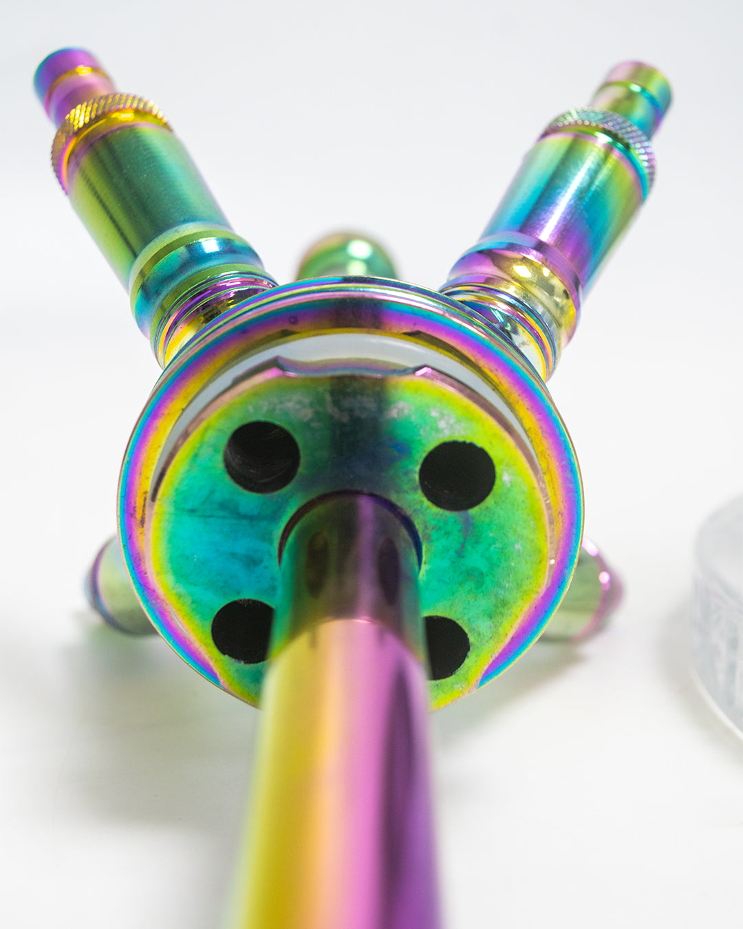 Venom 4 Pipe Hookah - Rainbow