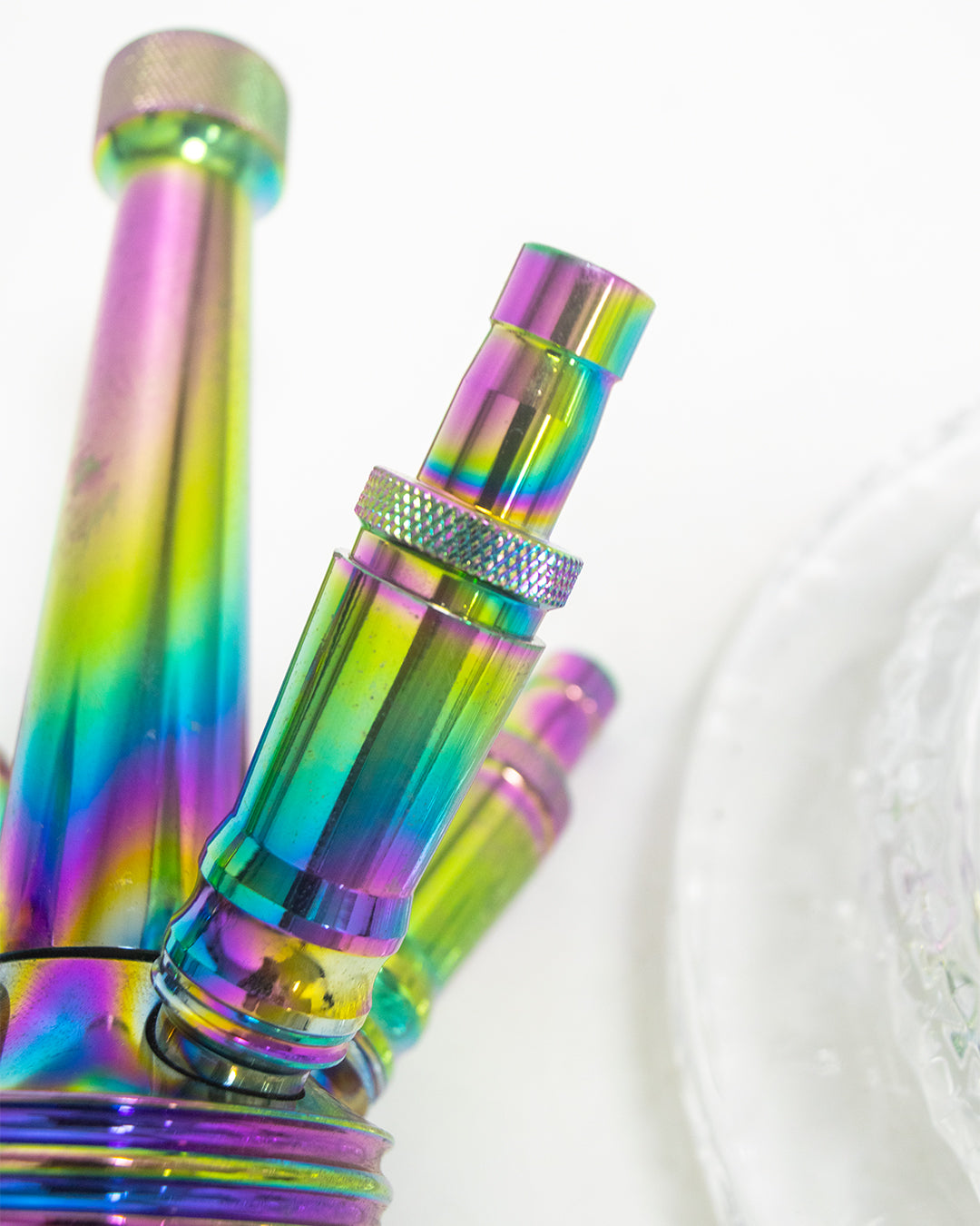 Venom 4 Pipe Hookah - Rainbow