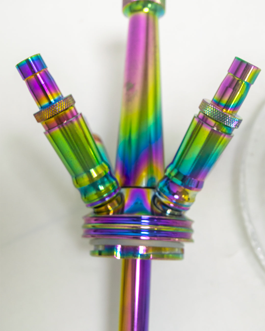 Venom 4 Pipe Hookah - Rainbow