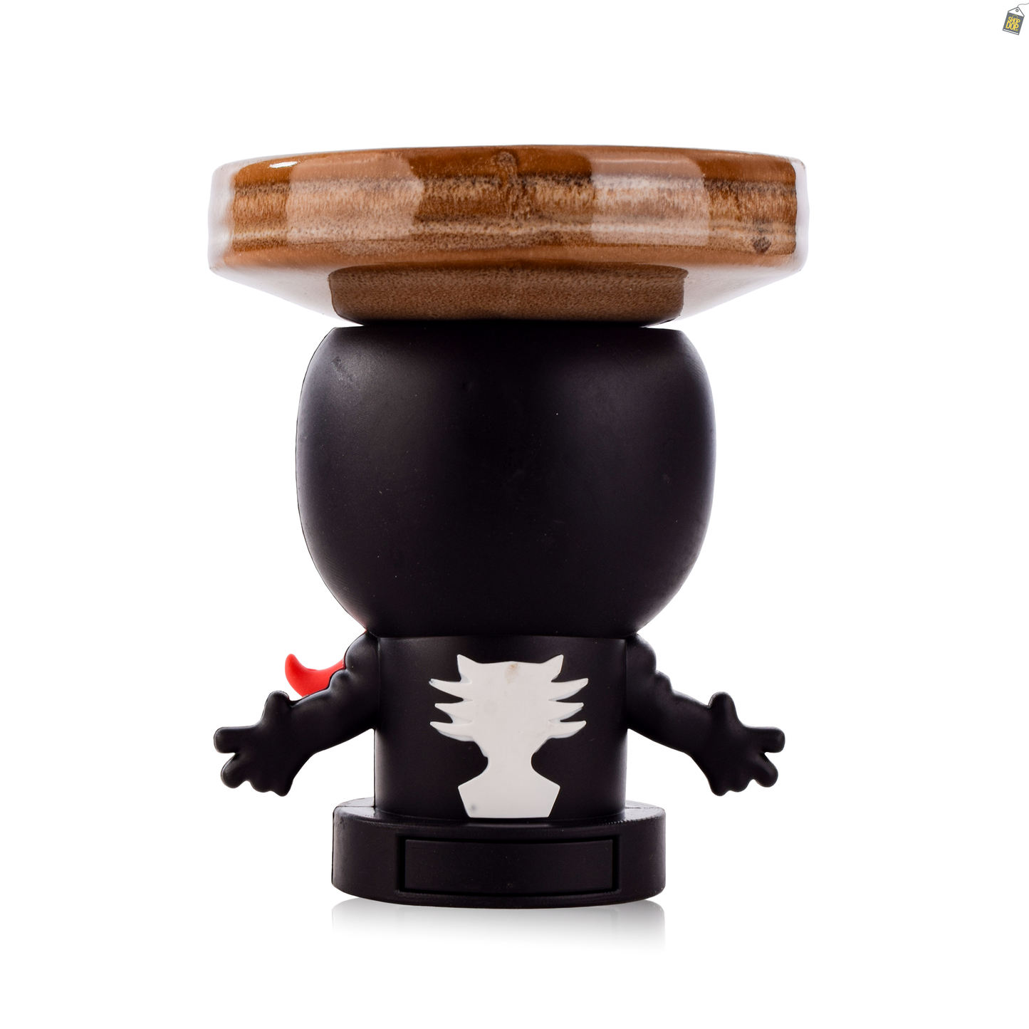 Venom Ceramic Hookah Bowl - Brown