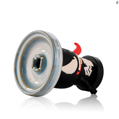 Venom Ceramic Hookah Bowl - Sky Blue