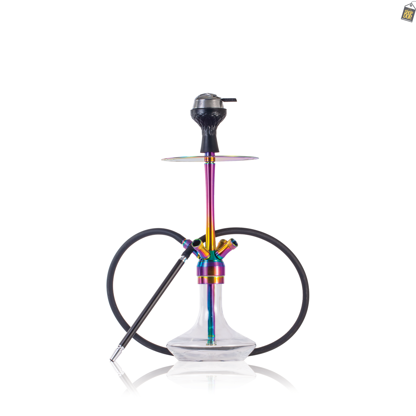 VoltEdge 4 Pipe Hookah - Blue