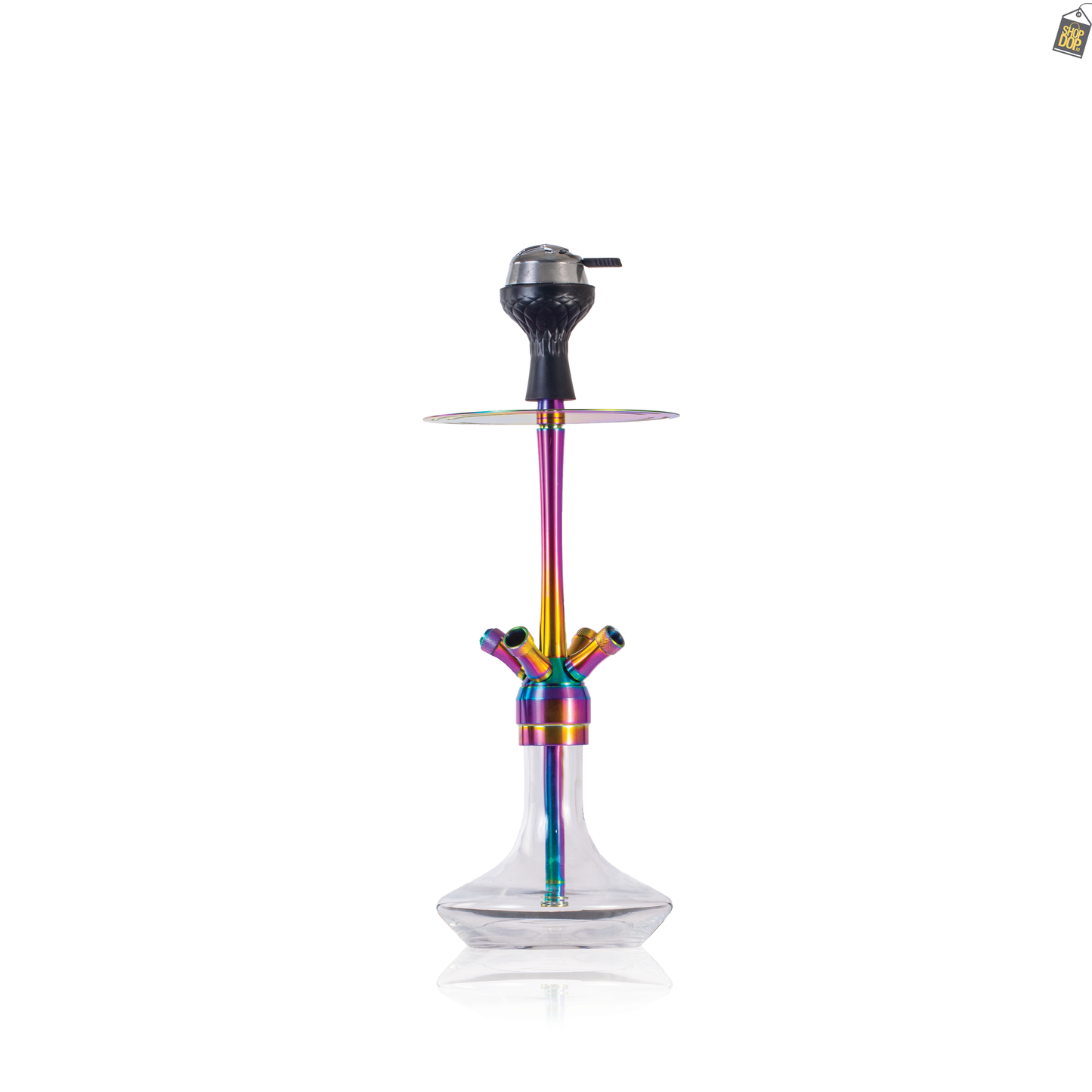 VoltEdge 4 Pipe Hookah - Blue