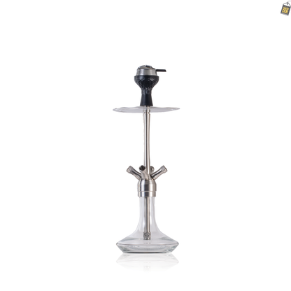 VoltEdge 4 Pipe Hookah - Silver