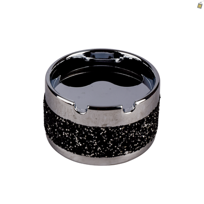 Wallris Ashtray - Black & White Dot