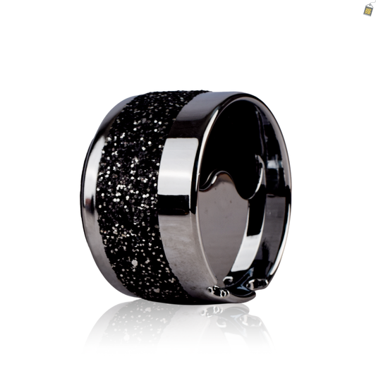 Wallris Ashtray - Black & White Dot