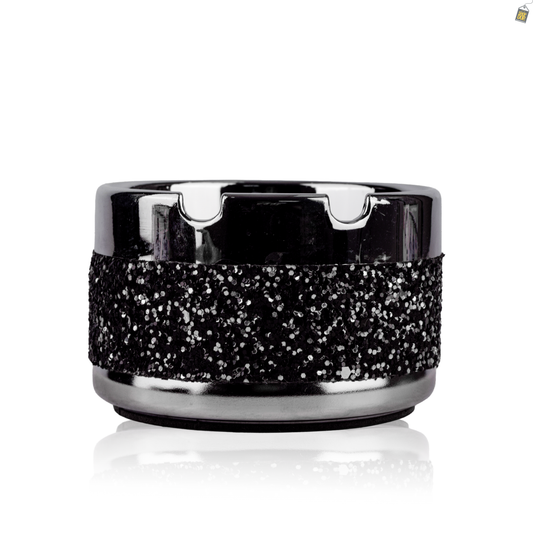 Wallris Ashtray - Black & White Dot