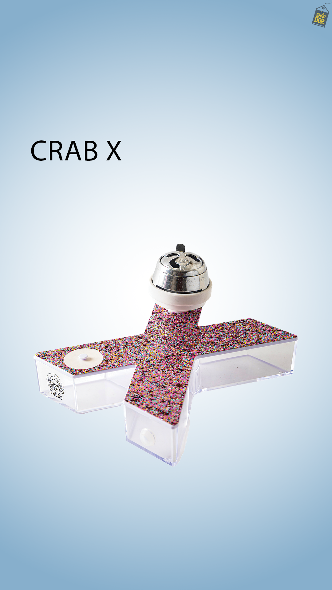 X Shape Car Hookah - Pink