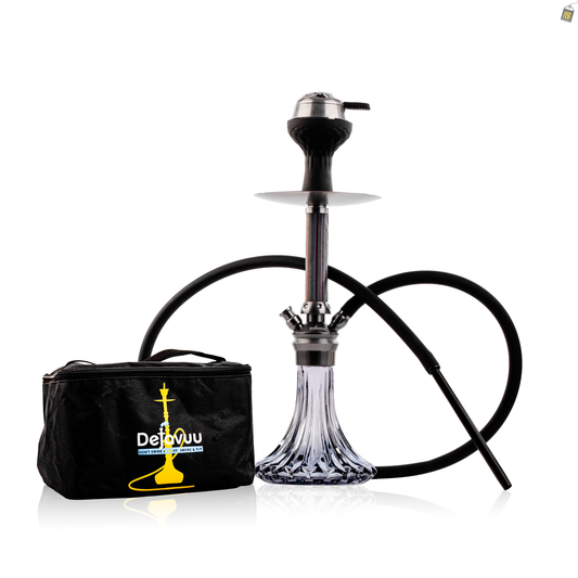 Yoko Hookah with Bag - Black