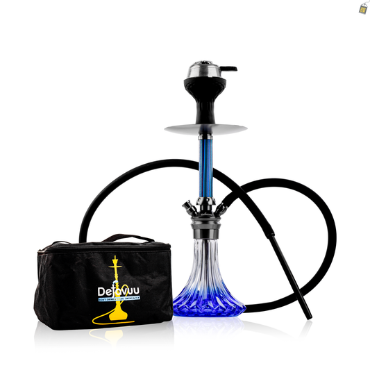 Yoko Hookah with Bag - Blue